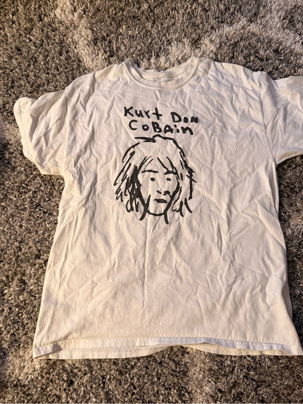 Kurt Don Cobain Graphic Tee - L